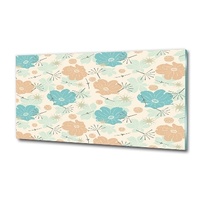 Quadro in verde Motivo floreale