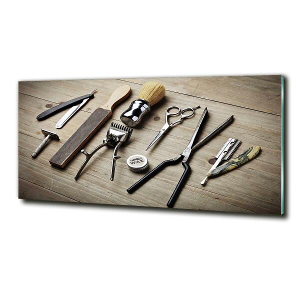 Quadro in verde Parrucchiere per uomo