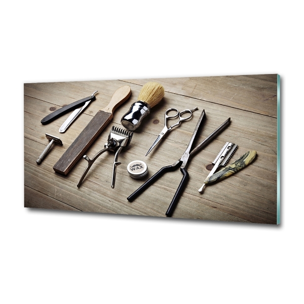 Quadro in verde Parrucchiere per uomo