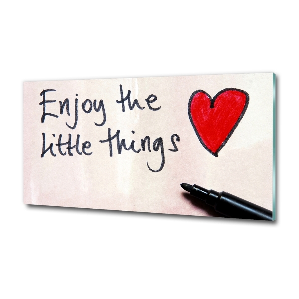 Quadro in verde Piccole cose