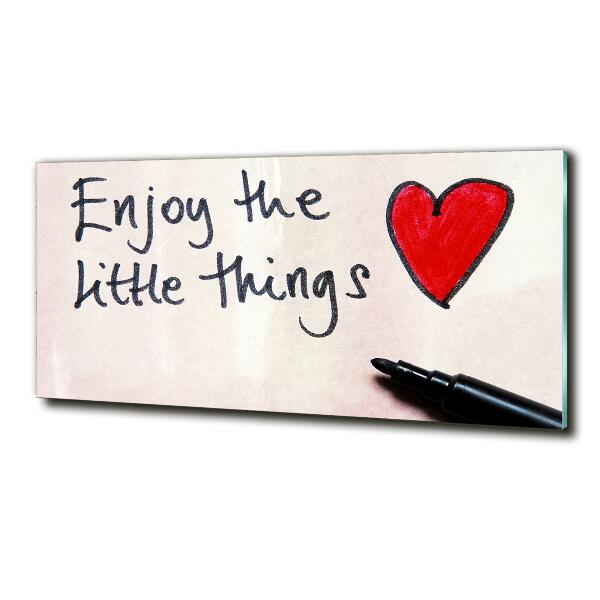 Quadro in verde Piccole cose