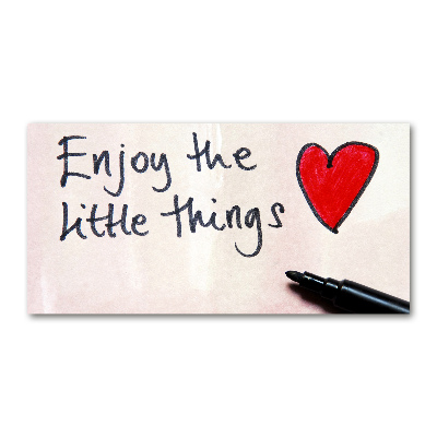 Quadro in verde Piccole cose