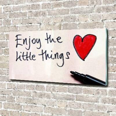 Quadro in verde Piccole cose