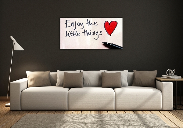 Quadro in verde Piccole cose