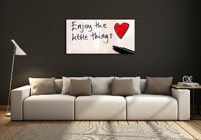 Quadro in verde Piccole cose