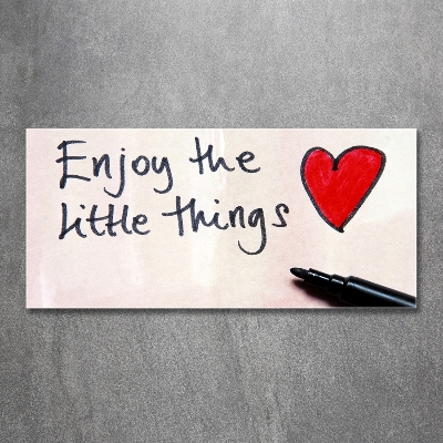 Quadro in verde Piccole cose