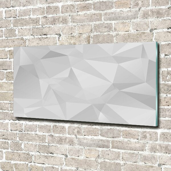 Quadro in vetro Triangoli astratti