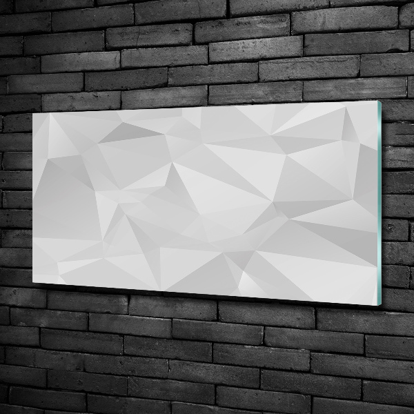 Quadro in vetro Triangoli astratti
