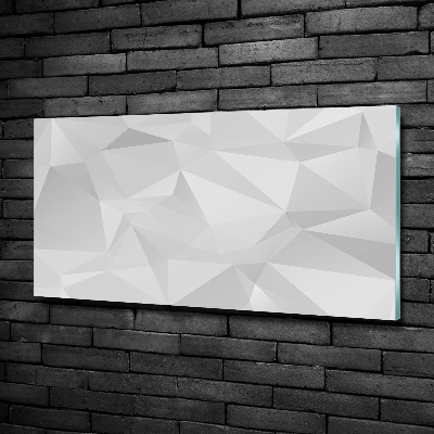Quadro in vetro Triangoli astratti