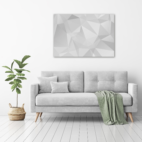 Quadro in vetro Triangoli astratti