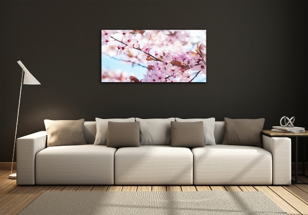 Quadro su vetro Fiori di ciliegio