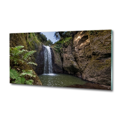 Quadro in vetro Cascata in Sardegna
