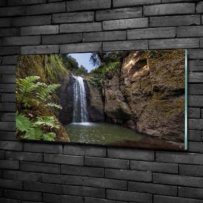 Quadro in vetro Cascata in Sardegna
