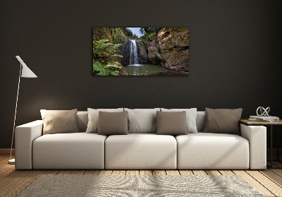 Quadro in vetro Cascata in Sardegna