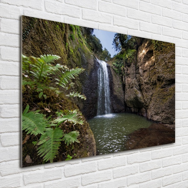 Quadro in vetro Cascata in Sardegna