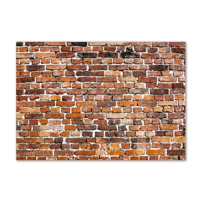 Quadro su vetro Muro di mattoni