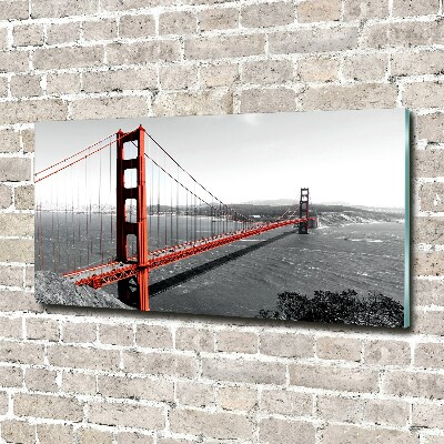 Quadro su vetro Ponte di San Francisco