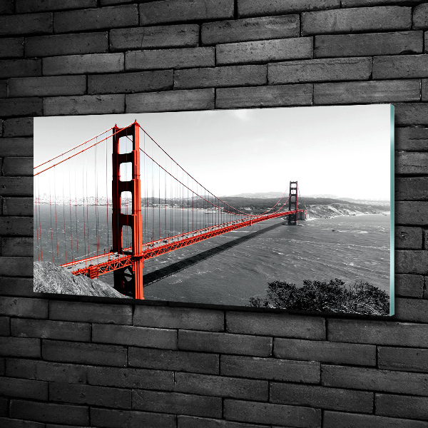 Quadro su vetro Ponte di San Francisco
