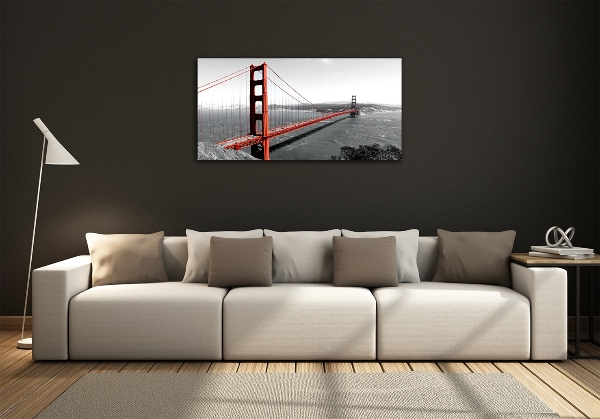 Quadro su vetro Ponte di San Francisco
