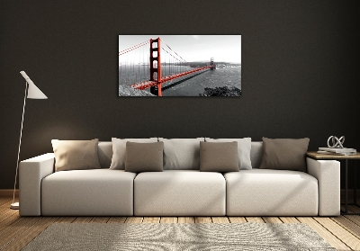 Quadro su vetro Ponte di San Francisco