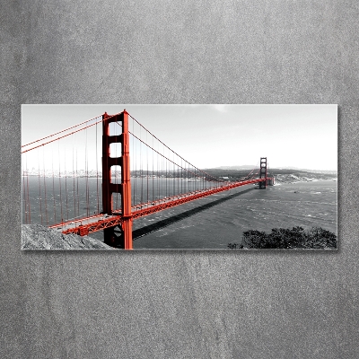 Quadro su vetro Ponte di San Francisco