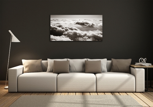 Quadro su vetro Nuvole viste dall'alto