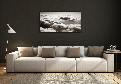 Quadro su vetro Nuvole viste dall'alto