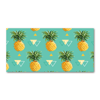 Quadro in vetro Ananas