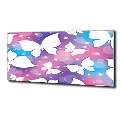 Quadro vetro Farfalle