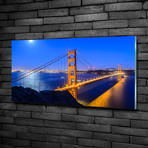 Quadro vetro Ponte di San Francisco