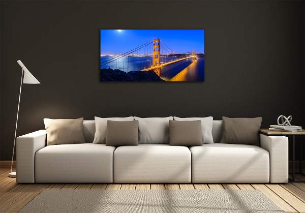 Quadro vetro Ponte di San Francisco