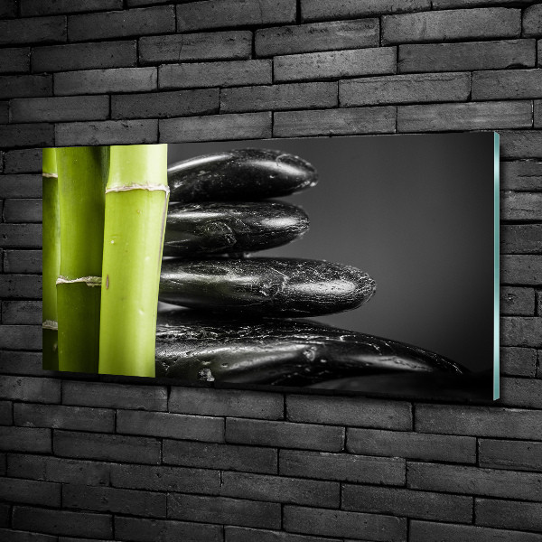 Quadro vetro Bambù