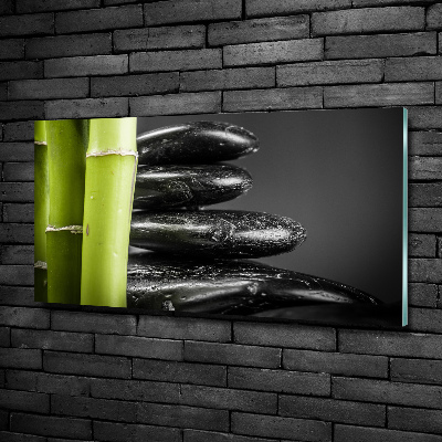 Quadro vetro Bambù