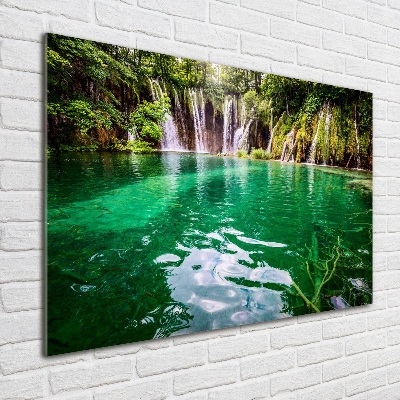 Quadro in verde Lago di Plitvice