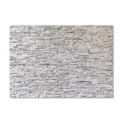 Quadro su vetro Muro di pietra