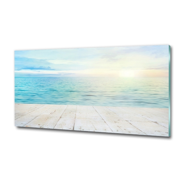 Quadro su vetro Mare
