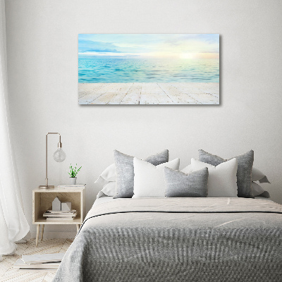 Quadro su vetro Mare