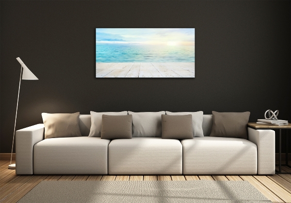 Quadro su vetro Mare