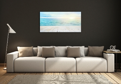 Quadro su vetro Mare