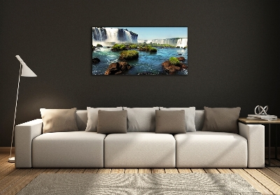Quadro su vetro Cascata di Igazu