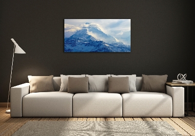 Quadro vetro Cima della montagna
