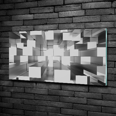 Quadro in verde Sfondo astratto