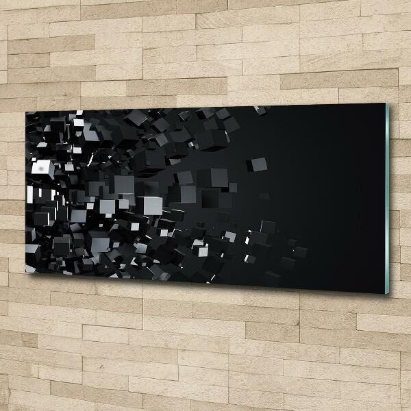 Quadro vetro Astrazione 3D