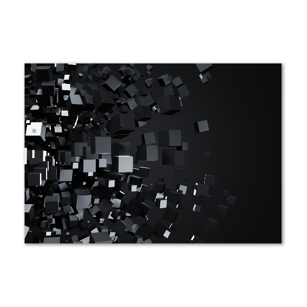Quadro vetro Astrazione 3D