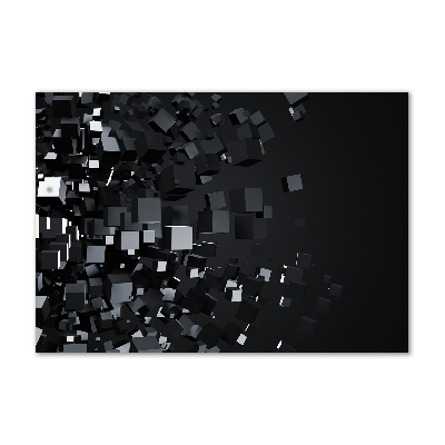 Quadro vetro Astrazione 3D