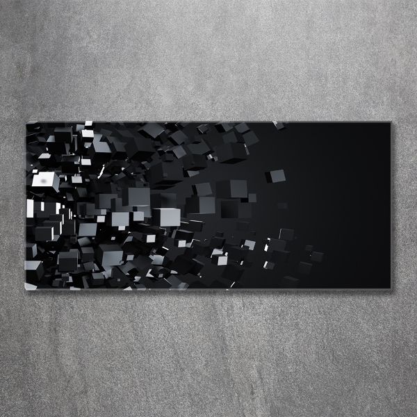 Quadro vetro Astrazione 3D