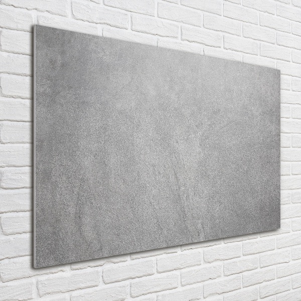 Quadro su vetro Muro grigio