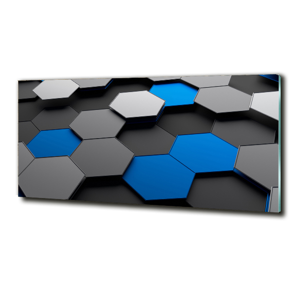 Quadro vetro Astrazione 3D