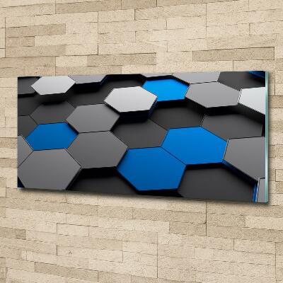 Quadro vetro Astrazione 3D