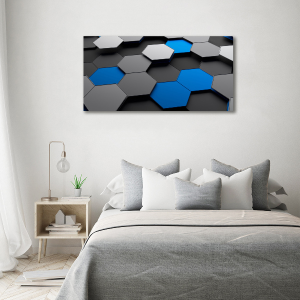 Quadro vetro Astrazione 3D